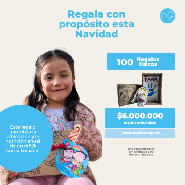 Regala con propósito 100 Regalos de Navidad - Físicos