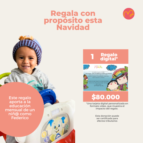 1 Regalo de Navidad digital